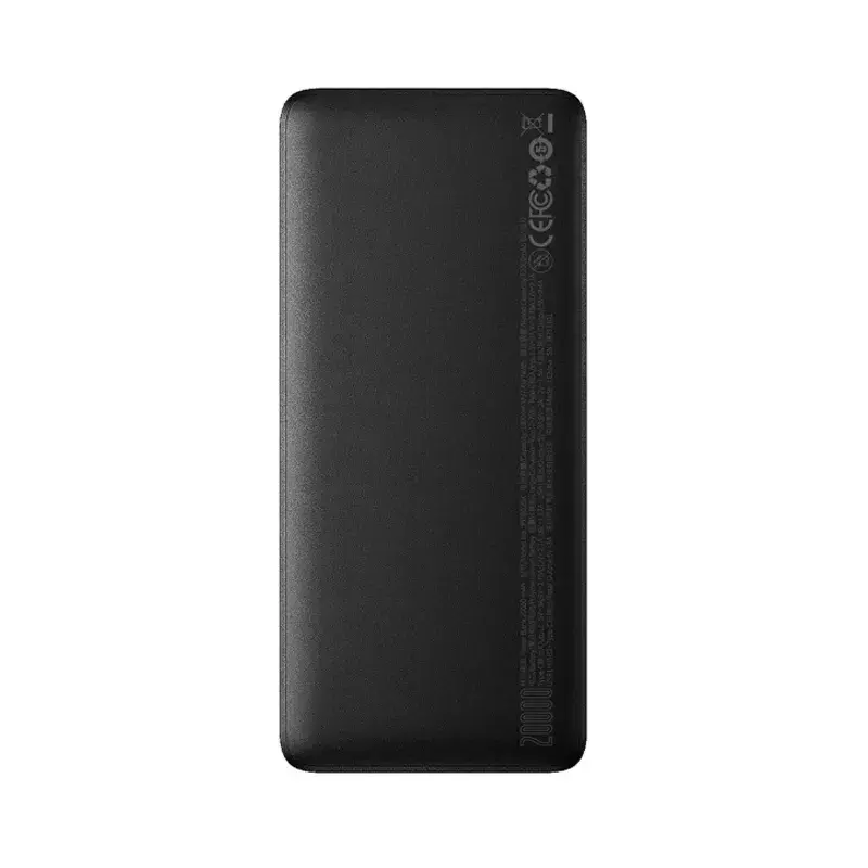 پشت پاوربانک باسئوس مدل Bipow Digital Display Fast Charge